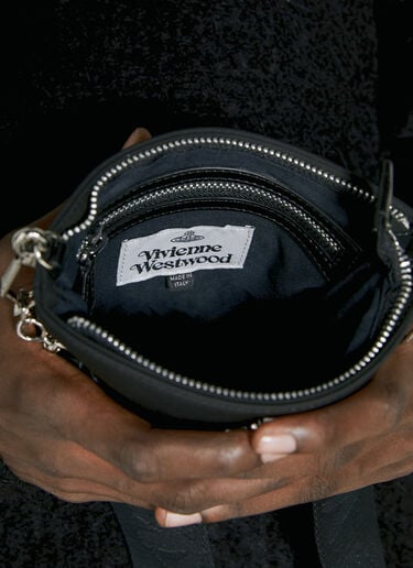 Vivienne Westwood スクワイア スクエア クロスボディバッグ ブラック vvw0153018