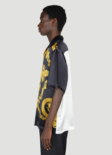 Versace Baroque Print Shirt Gold ver0152012