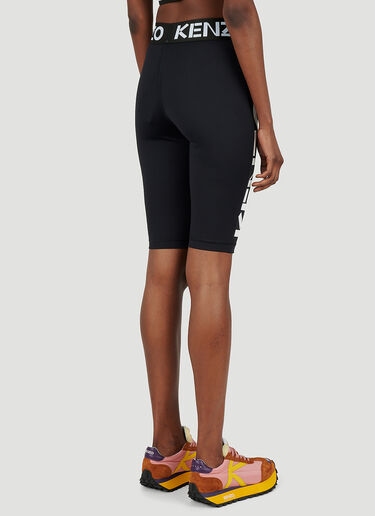 Kenzo Logo Cycling Shorts Black knz0252039