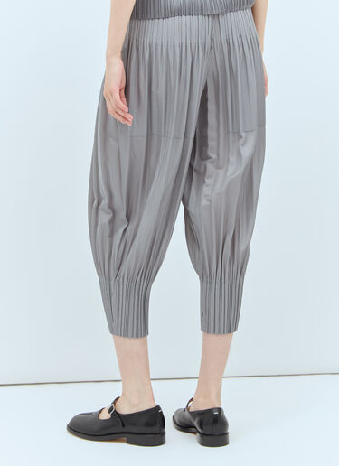 Pleats Please Issey Miyake プリーツバルーンパンツ グレー plp0257036
