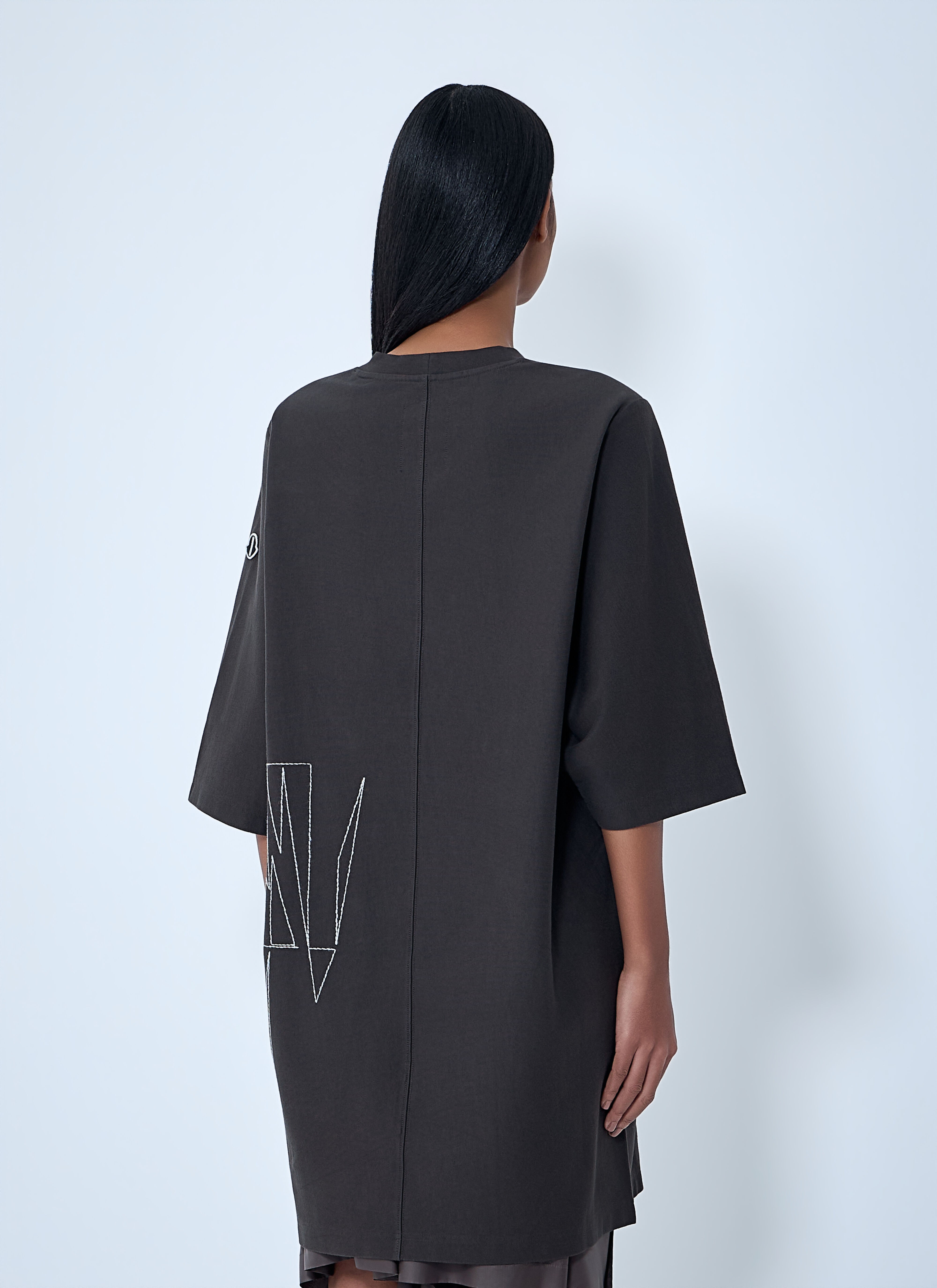 Moncler + Rick Owens Women's' Jumbo T-Shirt in Grey | LN-CC®