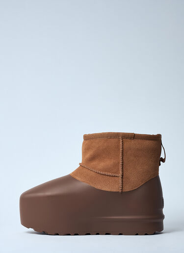 UGG Classic Mini Pumped Molded Boots Brown ugg0258015