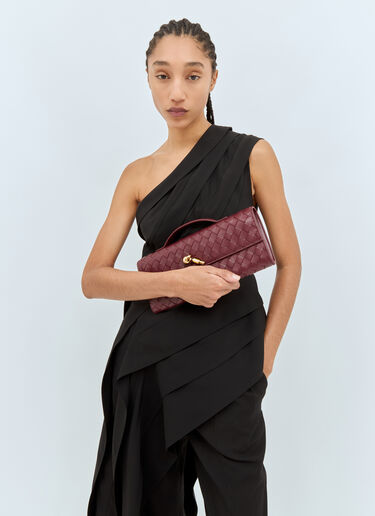 Bottega Veneta Long Andiamo Clutch Red bov0258012