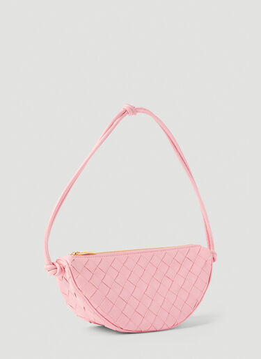 Bottega Veneta Half Moon Shoulder Bag Pink bov0251051