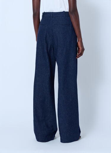 LN-CC® - Levi's: Denim Pleat Trousers - Blue Levi's Denim Pleat Trousers Blue lvs0266004