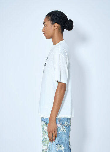 Acne Studios Graphic Logo T-Shirt White acn0265082