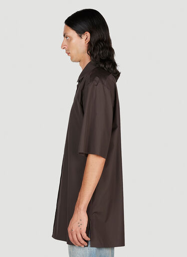 Maison Margiela Short Sleeve Shirt Brown mla0153008