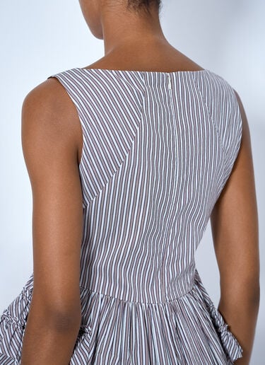 LN-CC® - Dries Van Noten: Casey Sleeveless Top - Brown Dries Van Noten Casey Sleeveless Top Brown dvn0264032