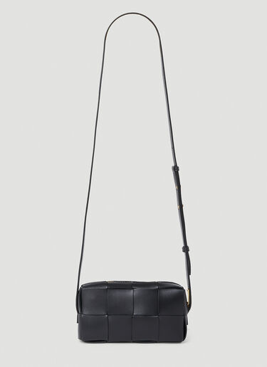 Bottega Veneta Small Cassette Shoulder Bag Black bov0253057