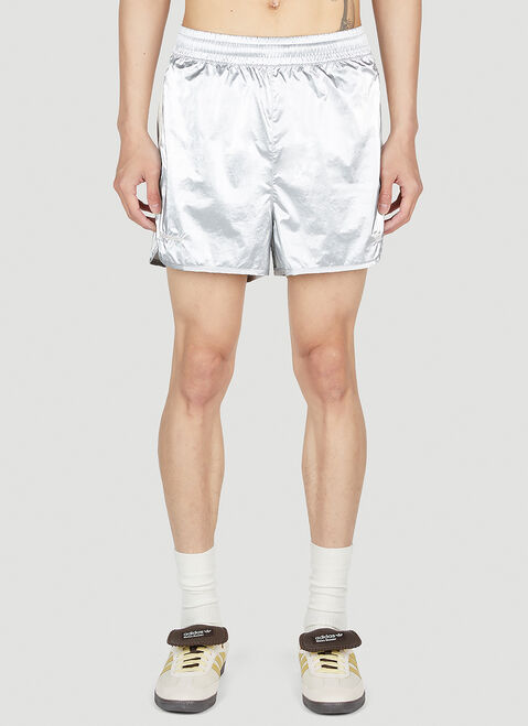 adidas by Wales Bonner Metallic Track Shorts Black awb0352002