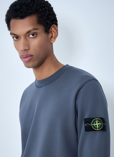 Stone Island Logo Patch Sweatshirt Grey sto0164082