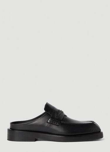 Versace Squared Loafers Black ver0152023