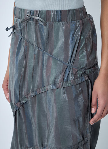 LUEDER Vortex Ruched Skirt Brown ldr0264003