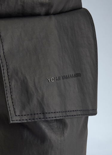 Y-3 Logo Motif Work Tote Bag Black yyy0364006