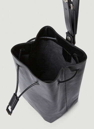 Jil Sander 水桶斜挎包 黑色 jil0151028