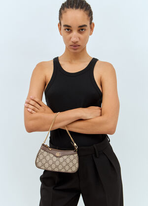 Gucci Ophidia 迷你单肩包 米色 guc0255221