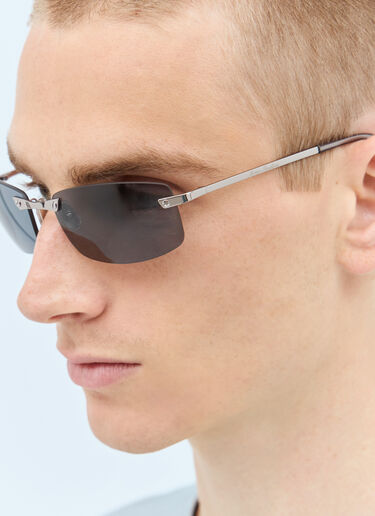 Acne Studios Rimless Sunglasses Black cns0358003