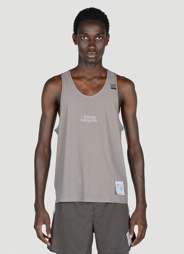 Satisfy Space-O Tank Top Grey sat0151022