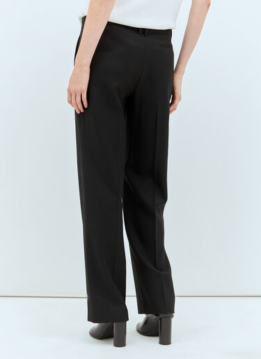The Row Albereta Wool Pants Black row0257015
