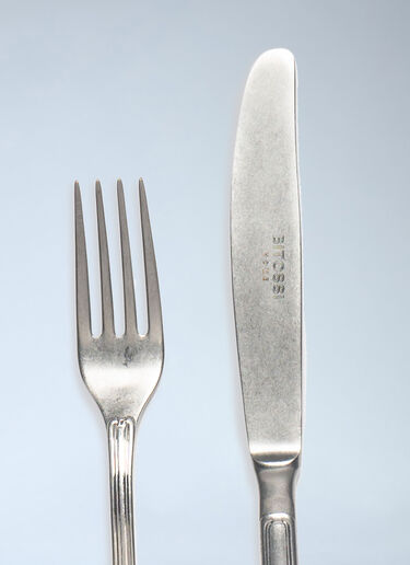 Cutlery Set: 24 Pieces Bitossi Home Cutlery Set: 24 Pieces Silver wps0692576