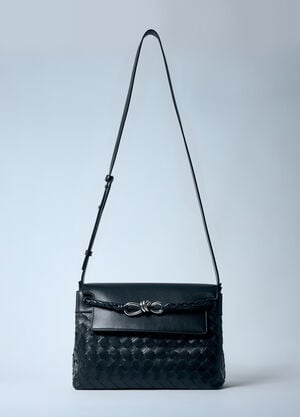 Bottega Veneta Small Andiamo Messenger Bag Black bov0159029