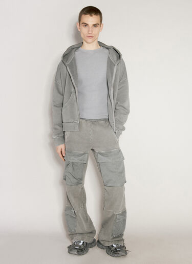 Entire Studios Eternal Zip Hooded Sweatshirt Grey ent0155023