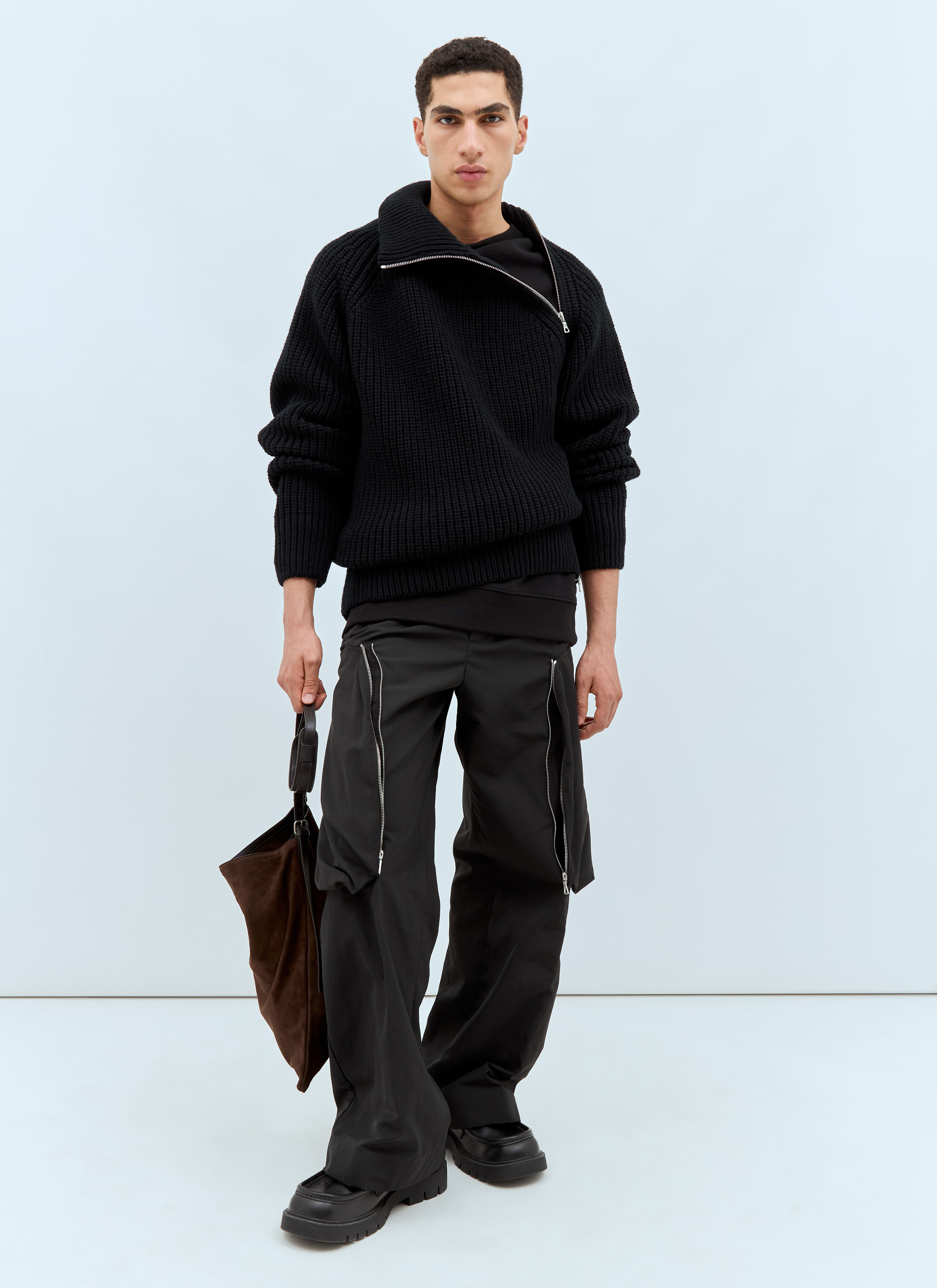 Dries Van Noten Men's' Hathy Sweatshirt in Black | LN-CC®