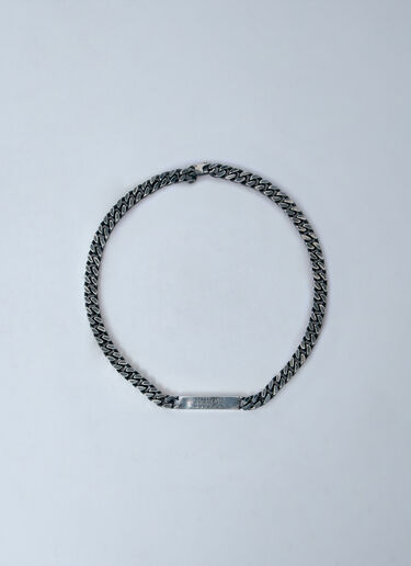 Classic Chain Necklace MM6 Maison Margiela Classic Chain Necklace Silver mmm0359002