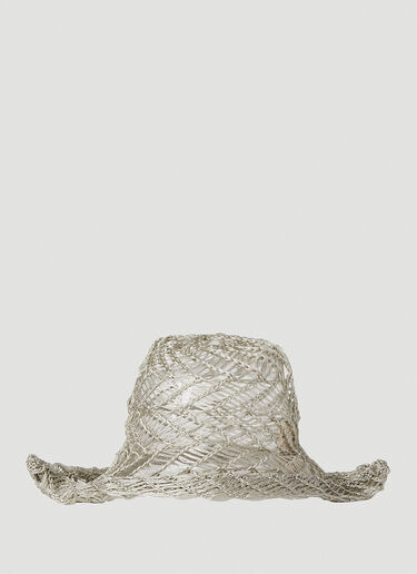 Isa Boulder Big Floppy Hat Silver isa0251009