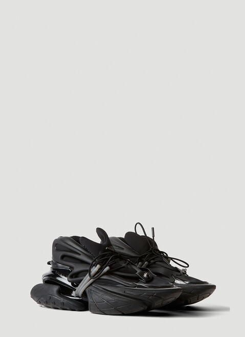 Walter Van Beirendonck Unicorn Sculpted Sneakers Black wlt0154018