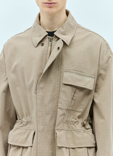 Acne Studios Ripstop Jacket Beige acn0154024