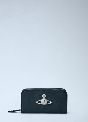Vivienne Westwood Orb Motif Leather Wallet Black vvw0266034