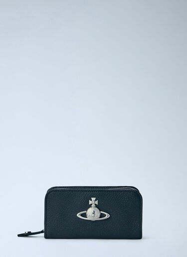 Vivienne Westwood Orb Motif Leather Wallet Black vvw0266034