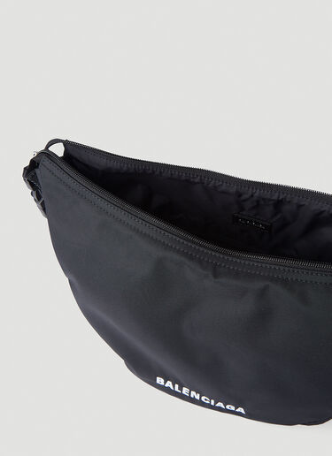 Balenciaga Wheel Sling Bag Black bal0245156