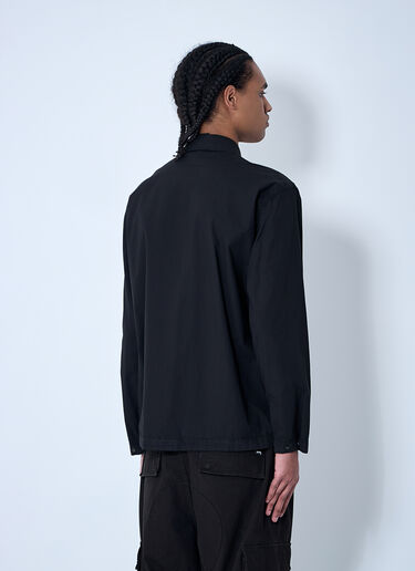 Stone Island Cotton Tela Overshirt Black sto0160004