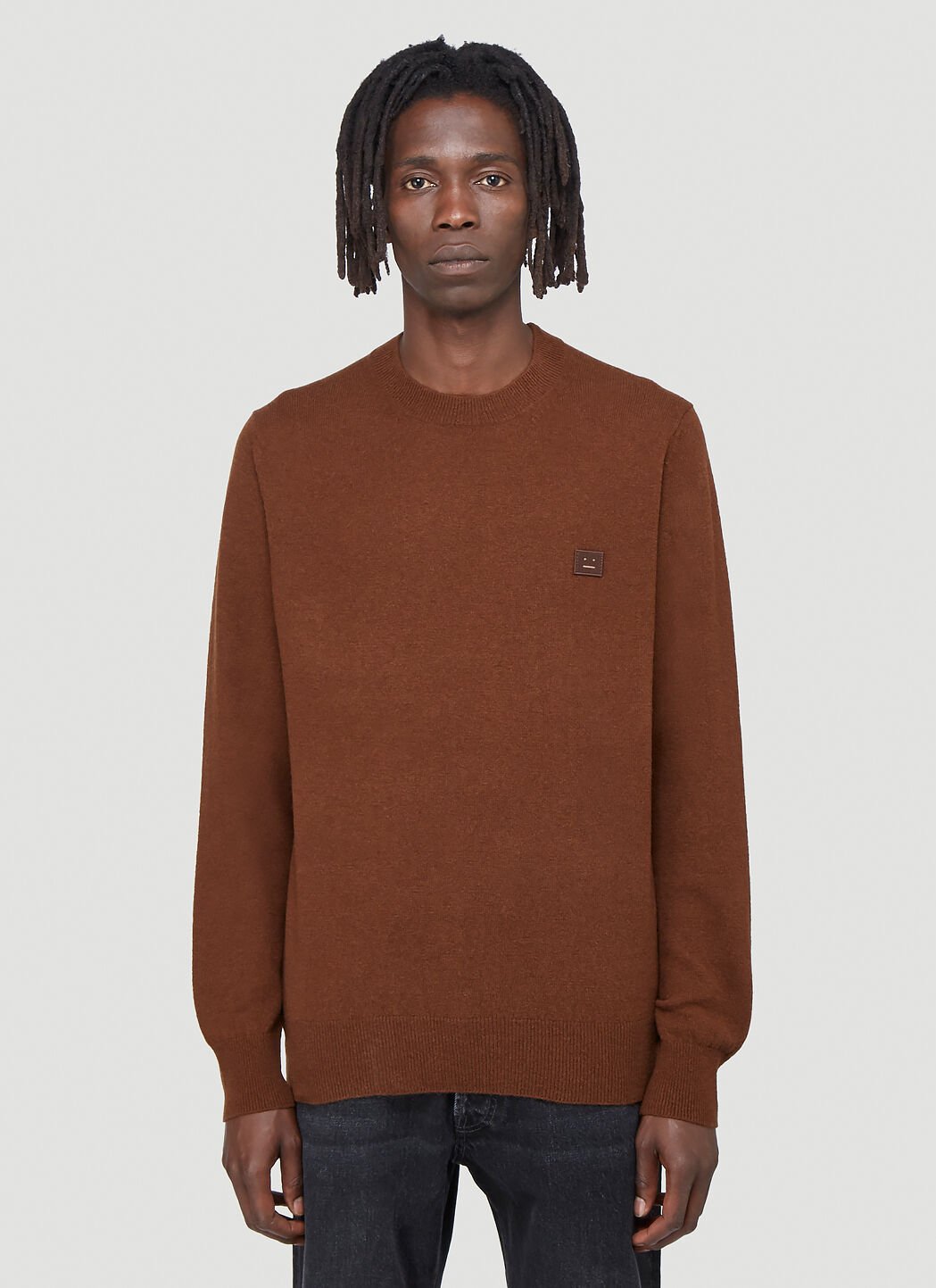 Acne face cheap sweater