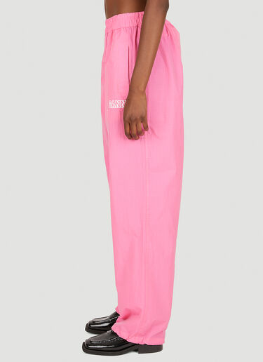 GANNI Logo Track Pants Pink gan0251002