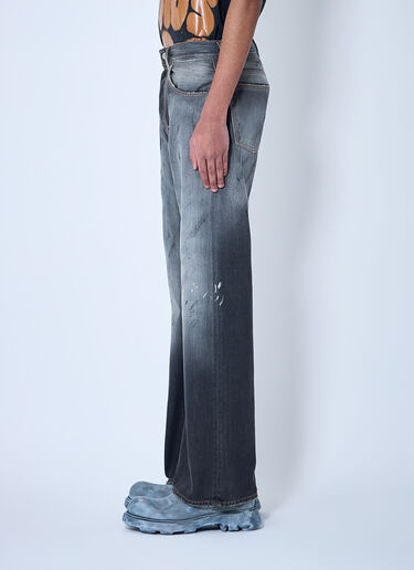 Acne Studios 2021M Distressed Jeans Black acn0159016