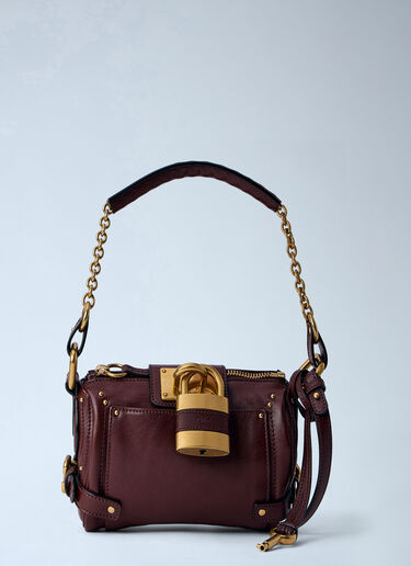 Chloé Small Paddington Chain Shoulder Bag Black chl0262055