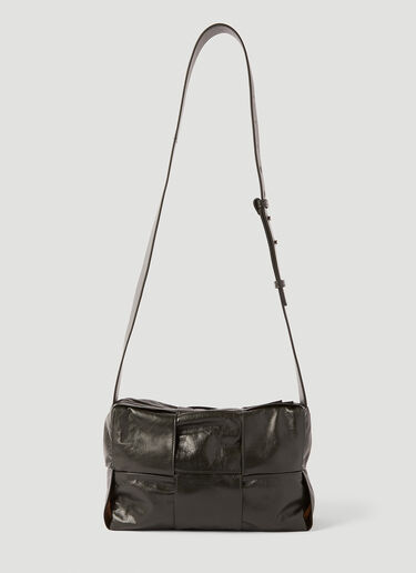 Bottega Veneta Cassette Crossbody Bag Dark Green bov0151101