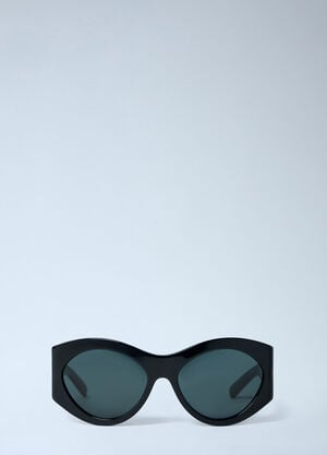 Saint Laurent Oval Sunglasses Black yss0262054