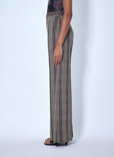 LN-CC® - Vivienne Westwood: Wide Leg Trousers - Beige Vivienne Westwood Wide Leg Trousers Beige vvw0265026
