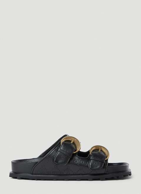 Marine Serre Birk Sandals Black mrs0252042