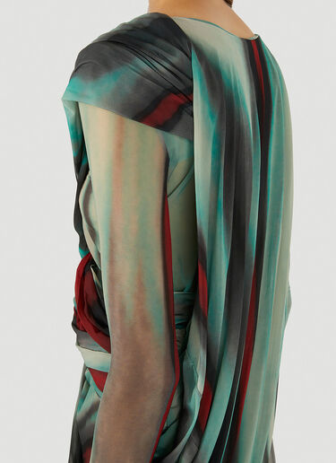 Rick Owens Branch Draped Gown Multicolour ric0250011