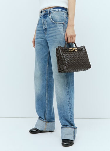 スモール アンディアーモ ハンドバッグ Bottega Veneta スモール アンディアーモ ハンドバッグ ブラウン bov0255070