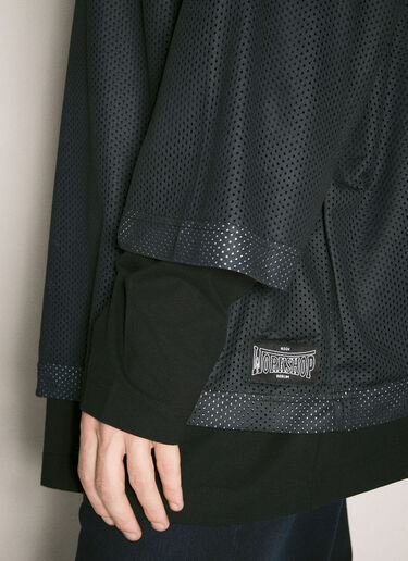 Game Layered Mesh Top 032C Game Layered Mesh Top Black cee0158005