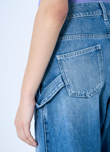 JW Anderson Twisted Workwear Jeans Blue jwa0259001