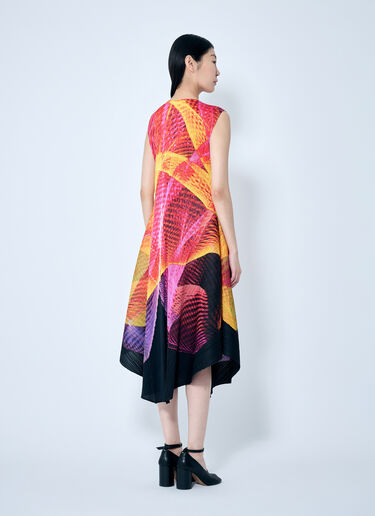 Pleats Please Issey Miyake Spectrum Pleated Dress Multicolour plp0259008