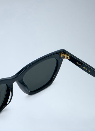 LN-CC® - Gentle Monster: Gisele 01 Cat-Eye Sunglasses - Black Gentle Monster Gisele 01 Cat-Eye Sunglasses Black gtm0366014
