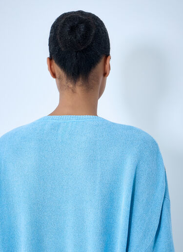 Vivienne Westwood Jules Crewneck Knitted Jumper Blue vvw0264014